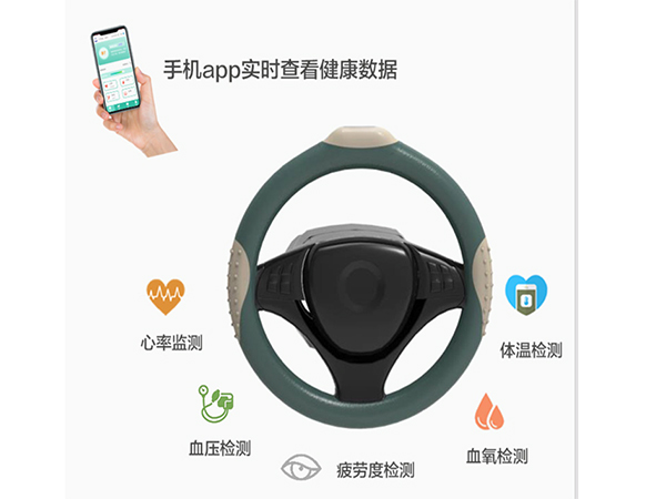 Health Monitoring Steering Wheel