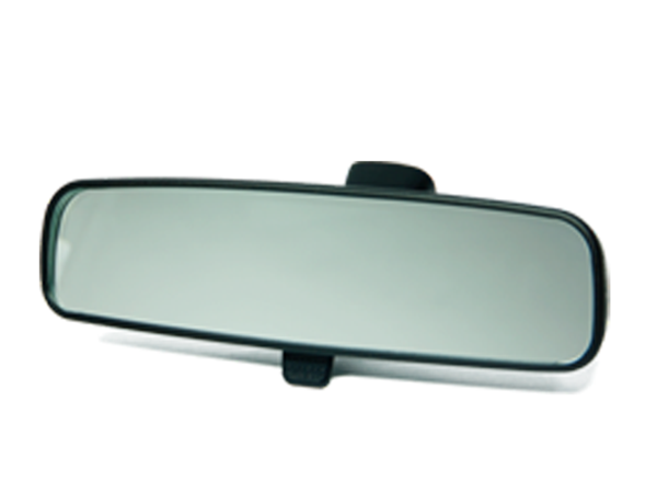 Slim-Border Manual Anti-Glare Interior Rearview Mirror